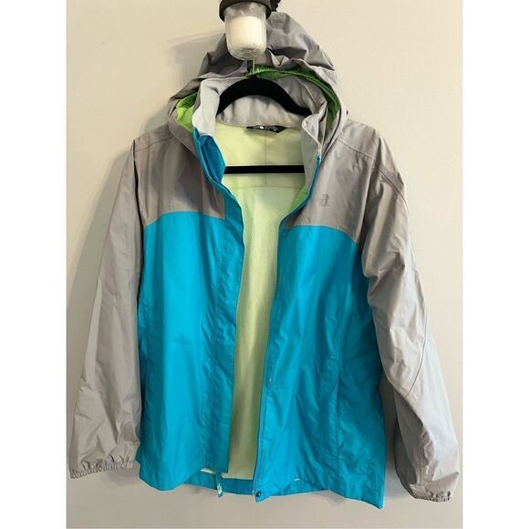 The North Face Youth Girls Size XL Colorblock Hooded Dry Vent Jacket Coat - Picture 7 of 12